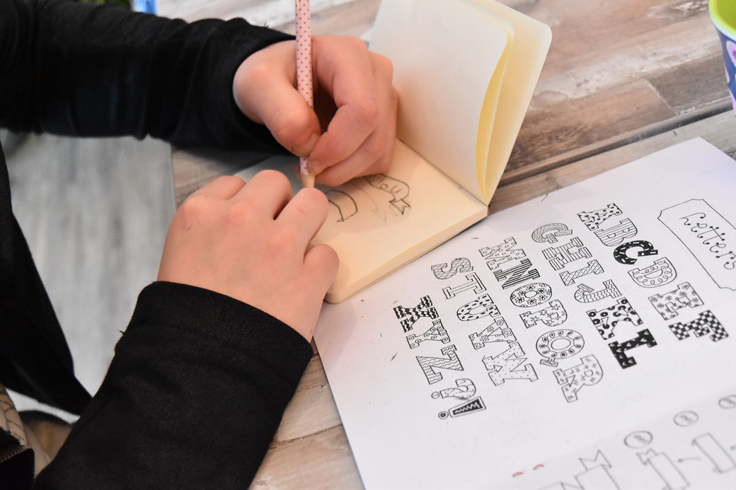 handletteren lisse workshop handlettering voor kinderen