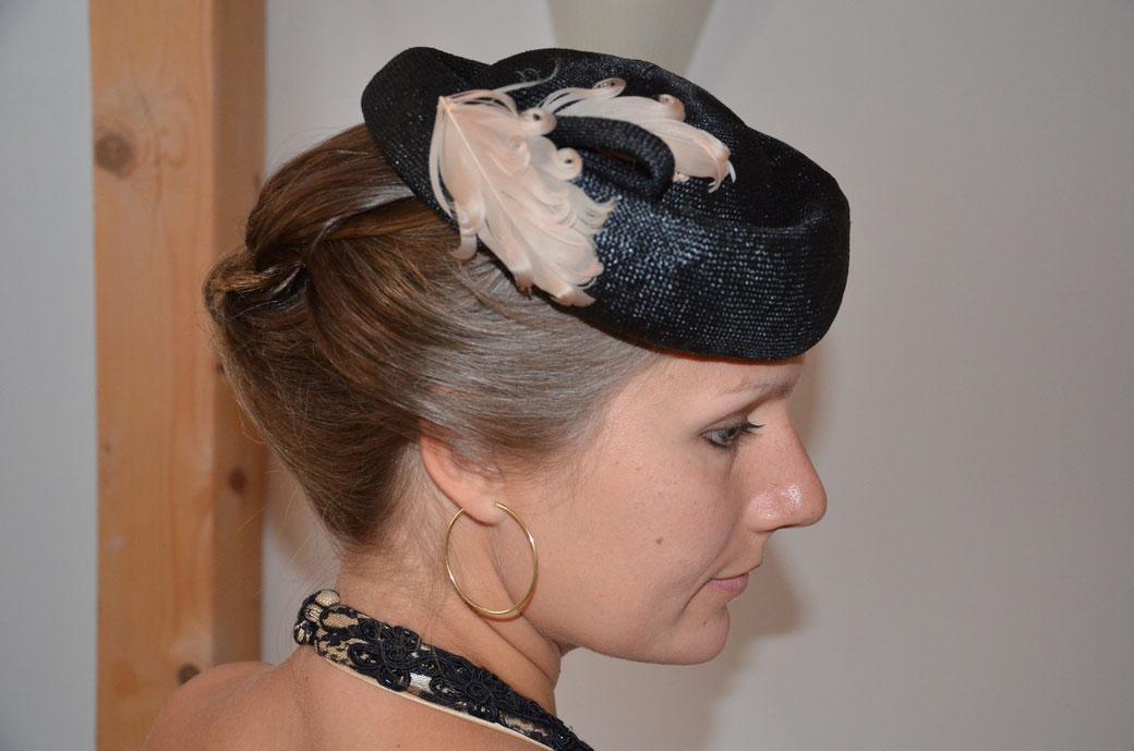 Hutmodel, Hochzeitshut, Festhut, Maßhut, Waren (Müritz), Simone Osiablo