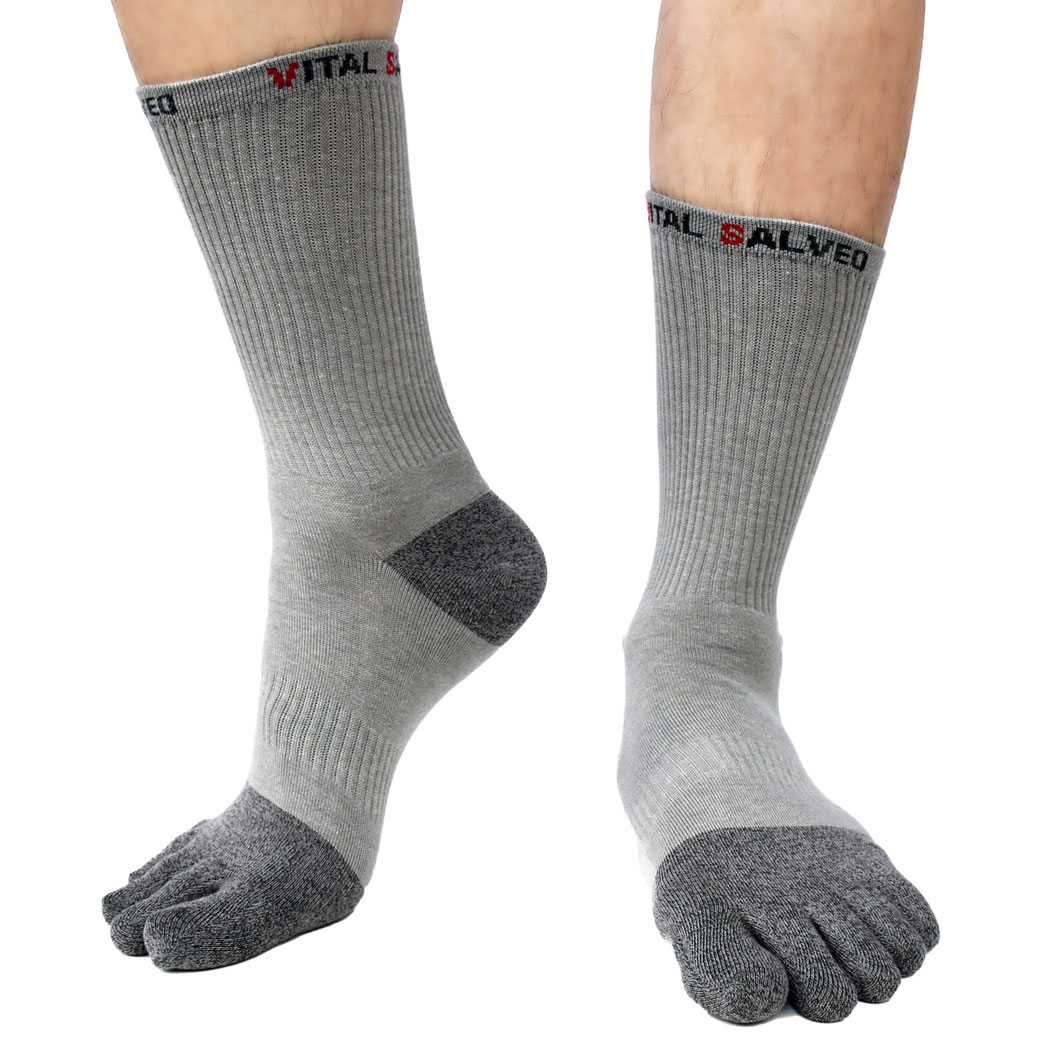 Toes Athletic Crew Socks