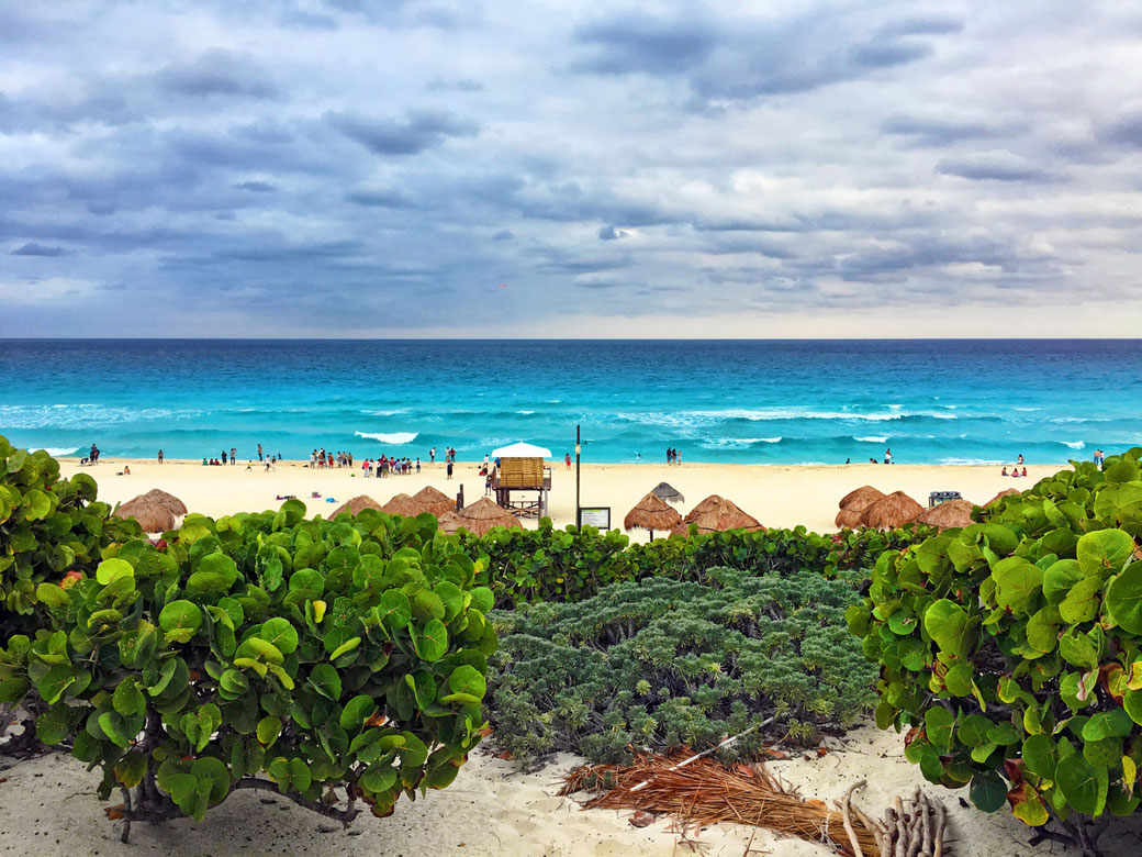 Playa Delfines in Cancun, Mexiko. Paradies pur!