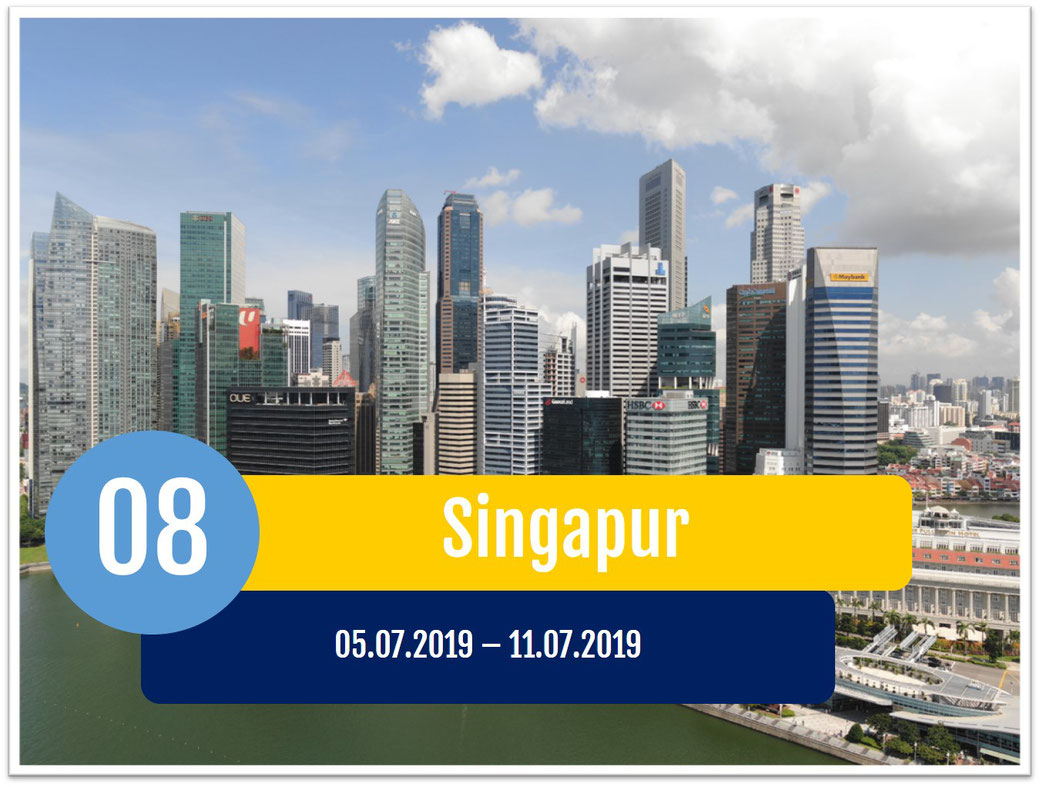 Singapur Entscheidung Weltreise