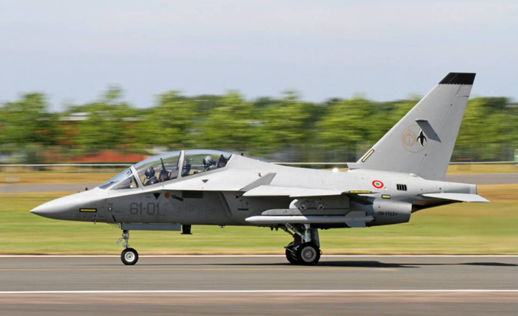 Alenia Aermacchi T-346A "Master" il nuovo addestratore avanzato. / © Aeronautica Militare.