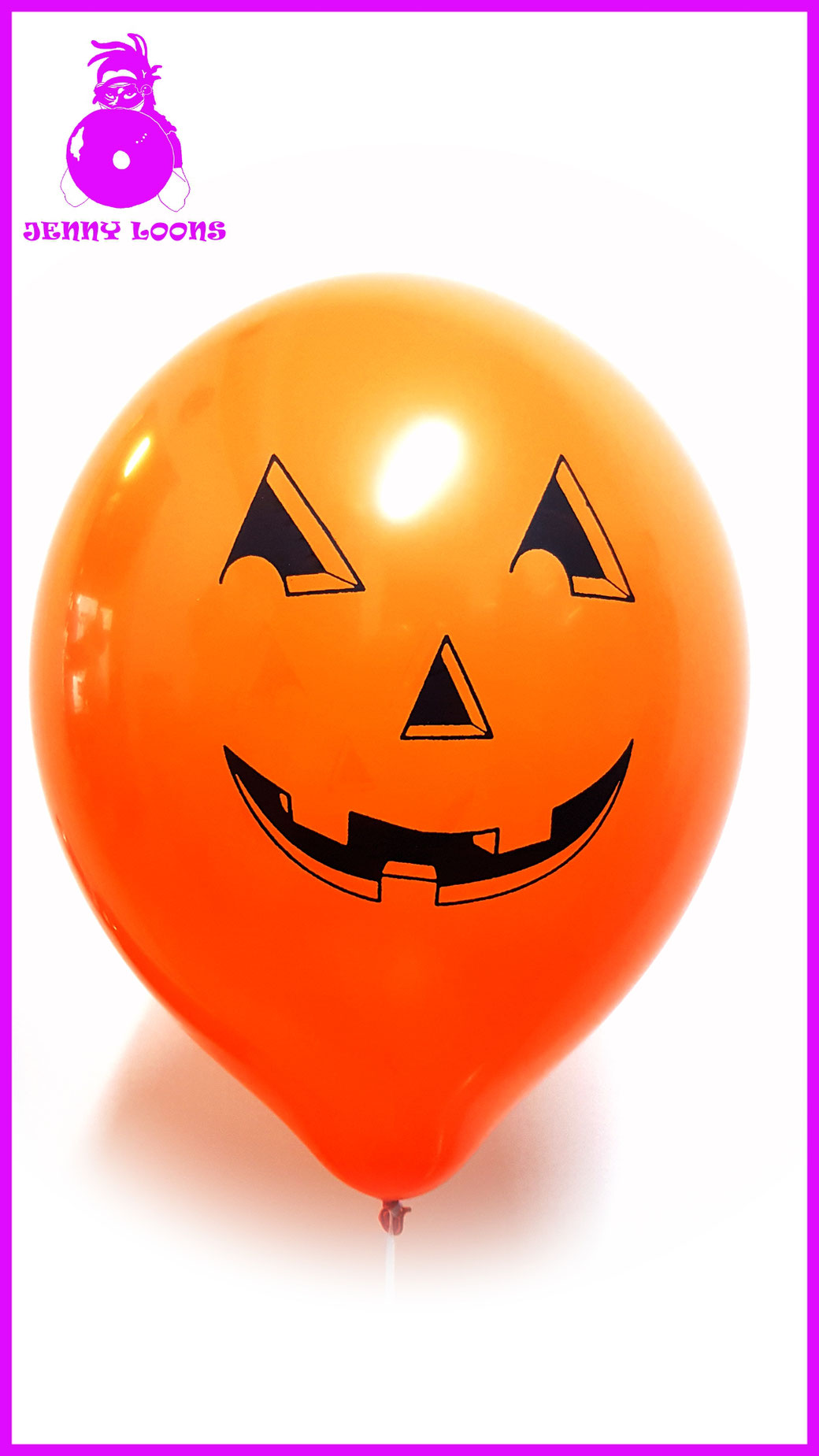 TUFTEX 17" PUMPKIN FACE KÜRBIS GESICHT ORANGE HALLOWEEN LUFTBALLON BALLOON