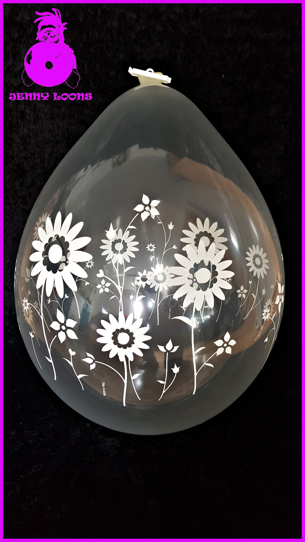 Verpackungsballon Blumenwiese - Stuffer balloon Flower Garden