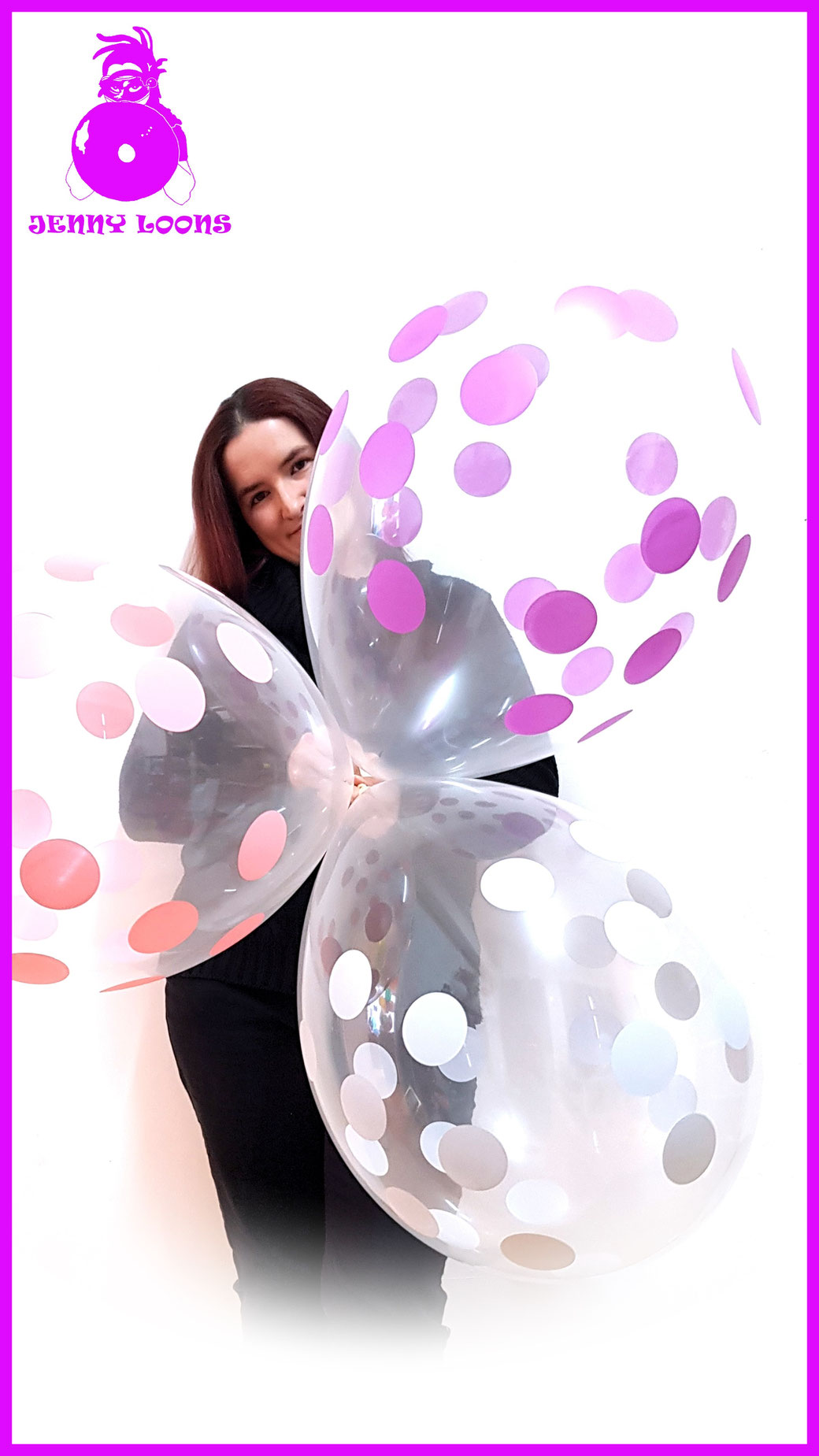 UNIQUE 16" DOTS CRYSTAL LUFTBALLONS BALLOONS GLOBOS PALLONCINI