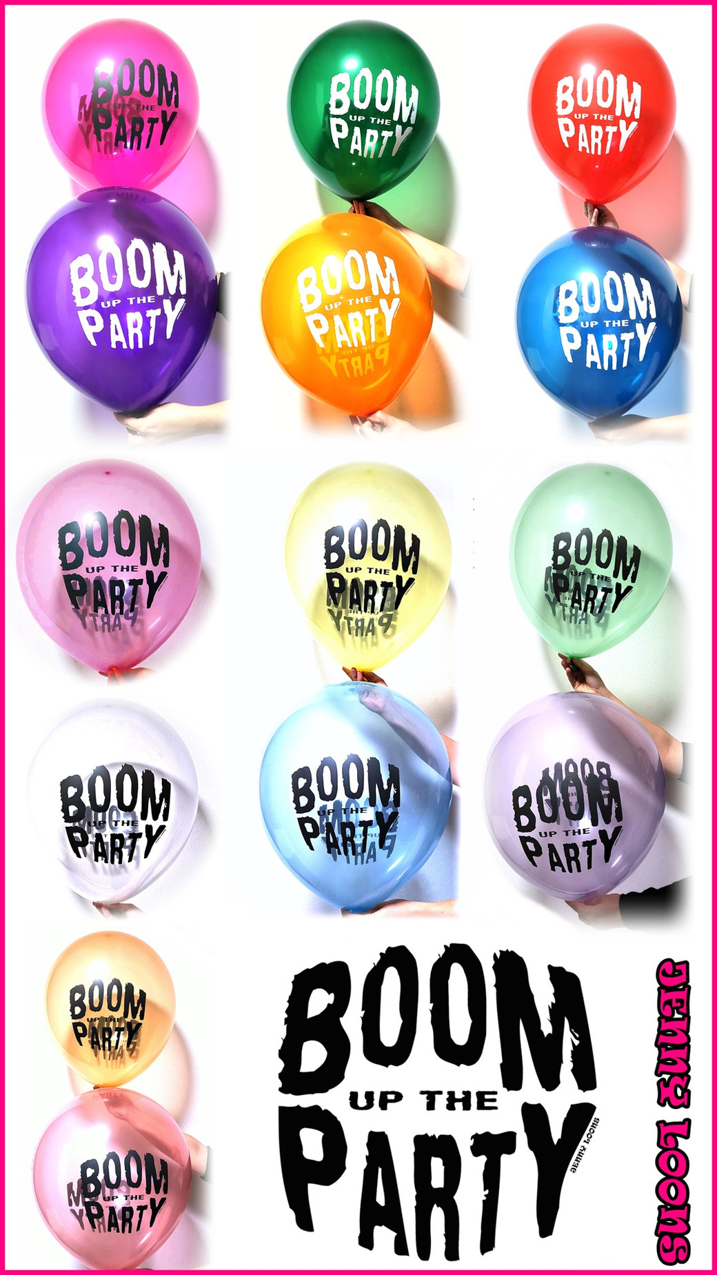 CATTEX 18" Boom up the Party