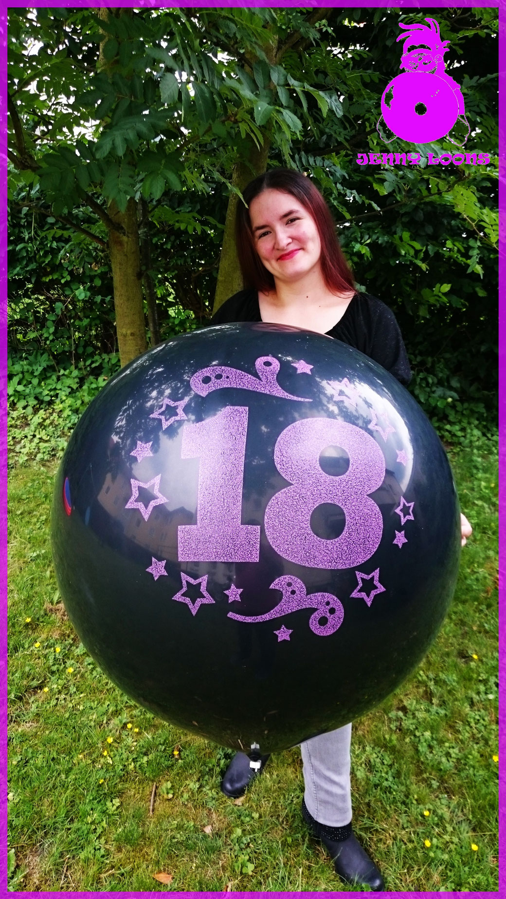 CATTEX 32" SPARKLE "18" - 18. Geburtstag - 18th Birthday