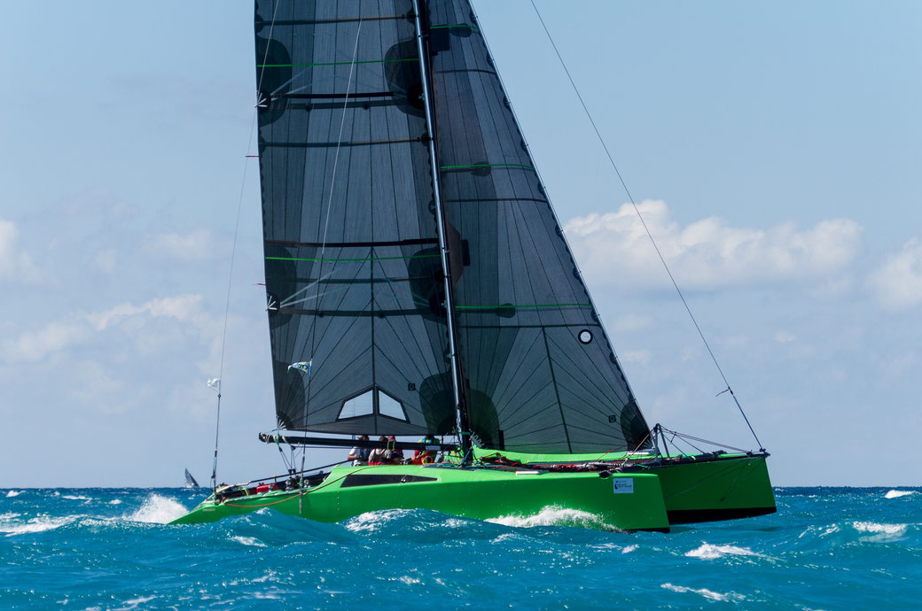 Photo of catamaran Barefoot Racing in Airlie Beach Race Week.