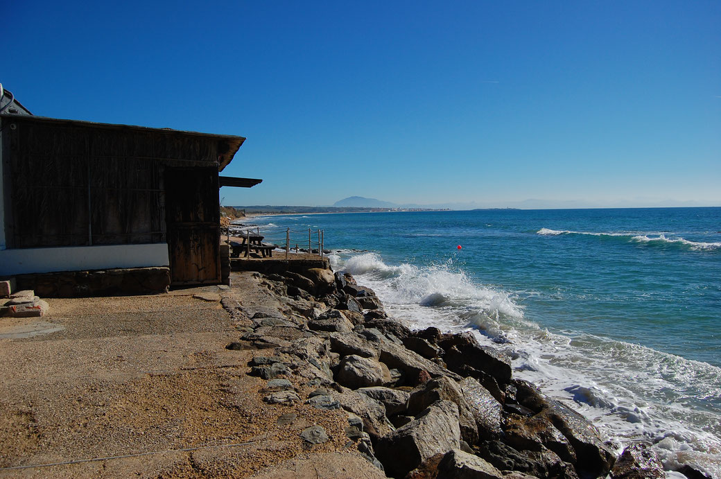 El Chozo von der anderen Seite mit Blick auf Tarifa