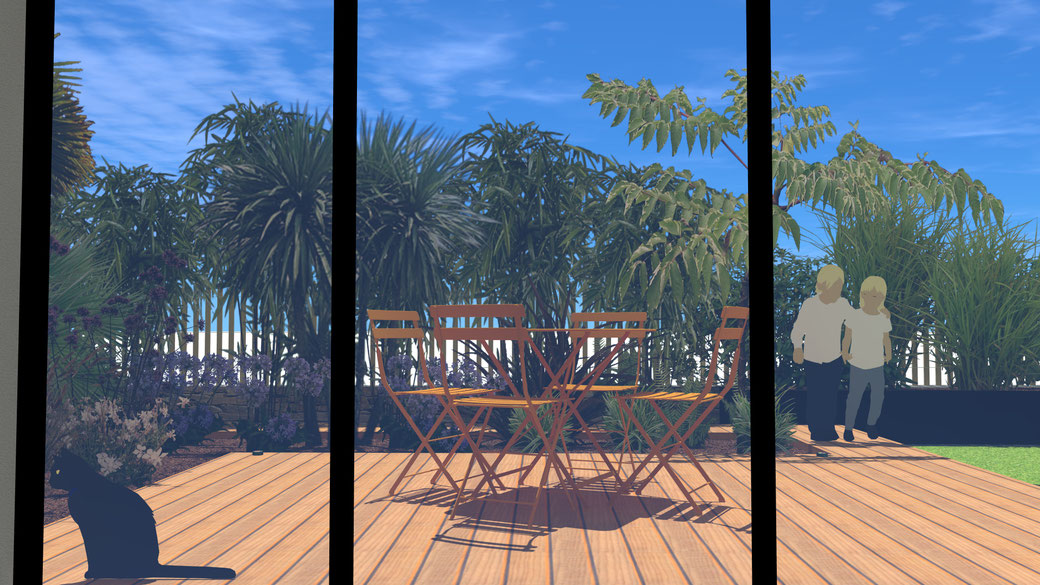 Conception jardin architecte Rennes