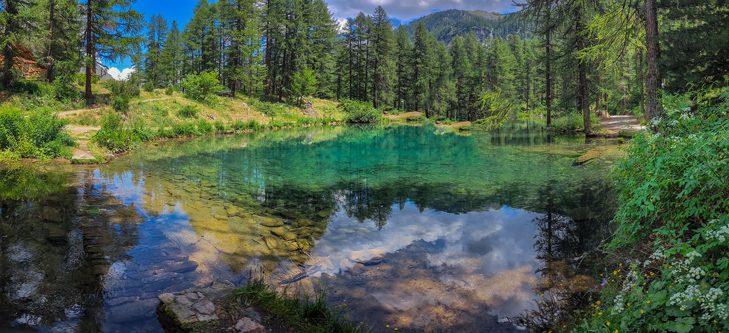 Lago del Pellaud in Val di Rhemes