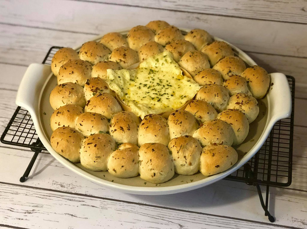 Der absolute Knaller auf jeder Party und am Buffet. Zuebereitet auf der White Lady von Pampered Chef®