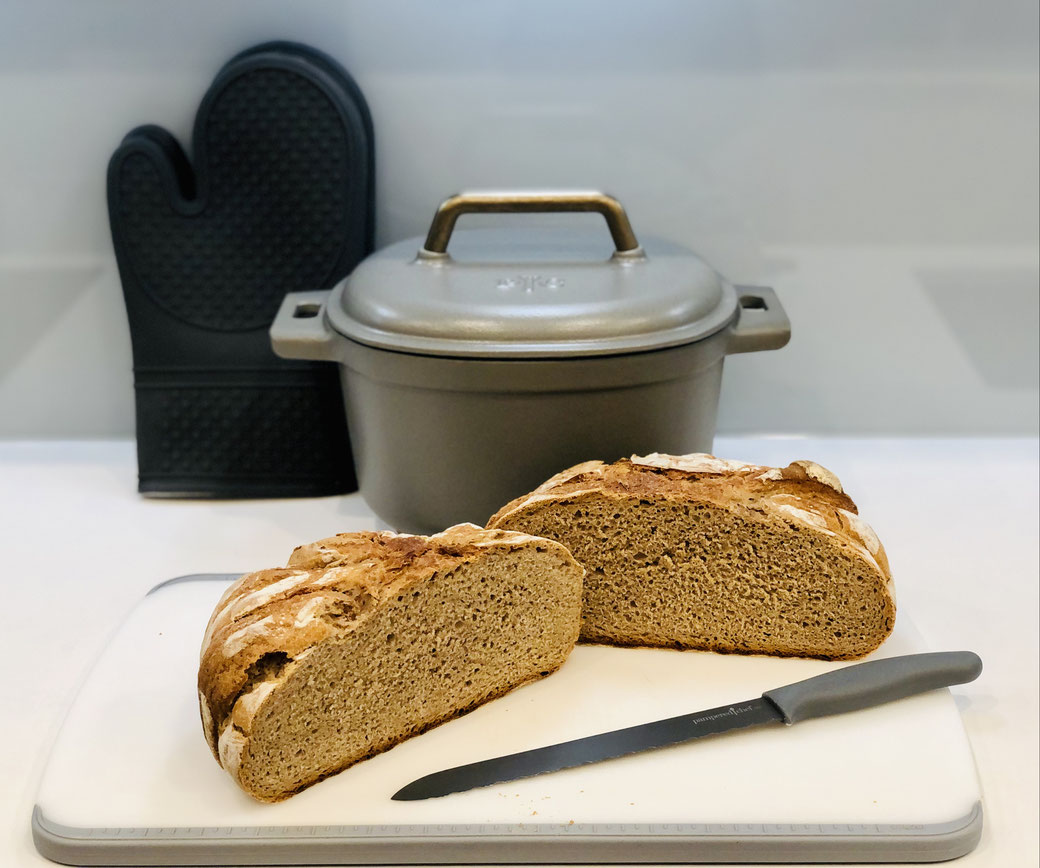 Krusti-Brot aus dem emaillierten Guss-Topf von Pampered Chef®