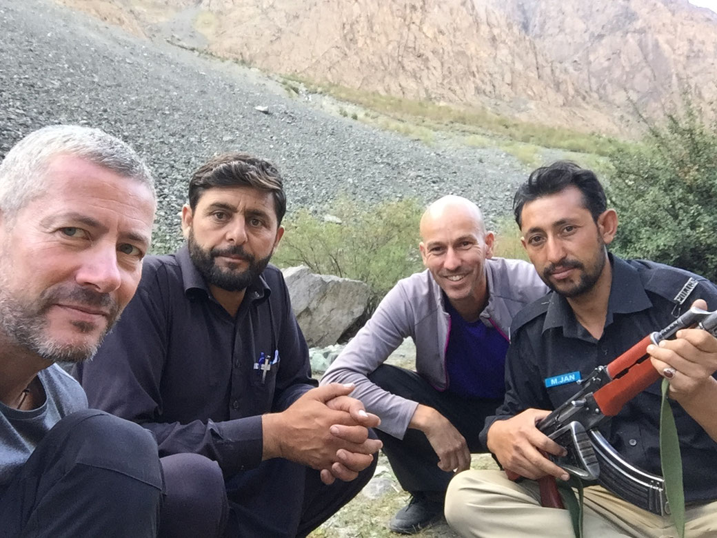 The police that orderd us back