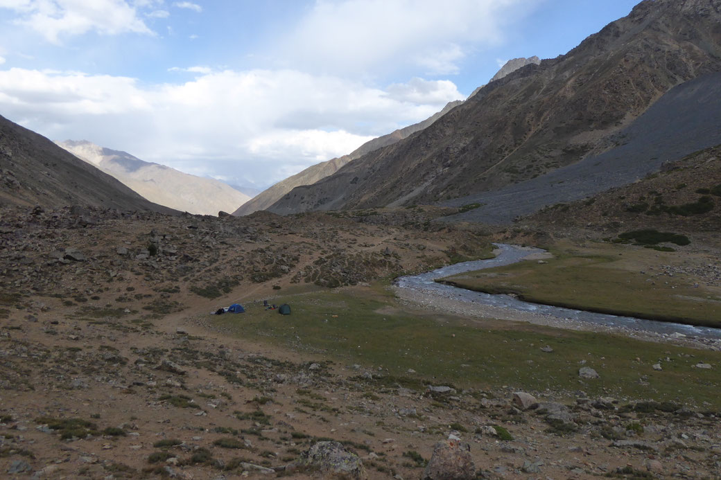 Camping spot on the way towards Nazbar an