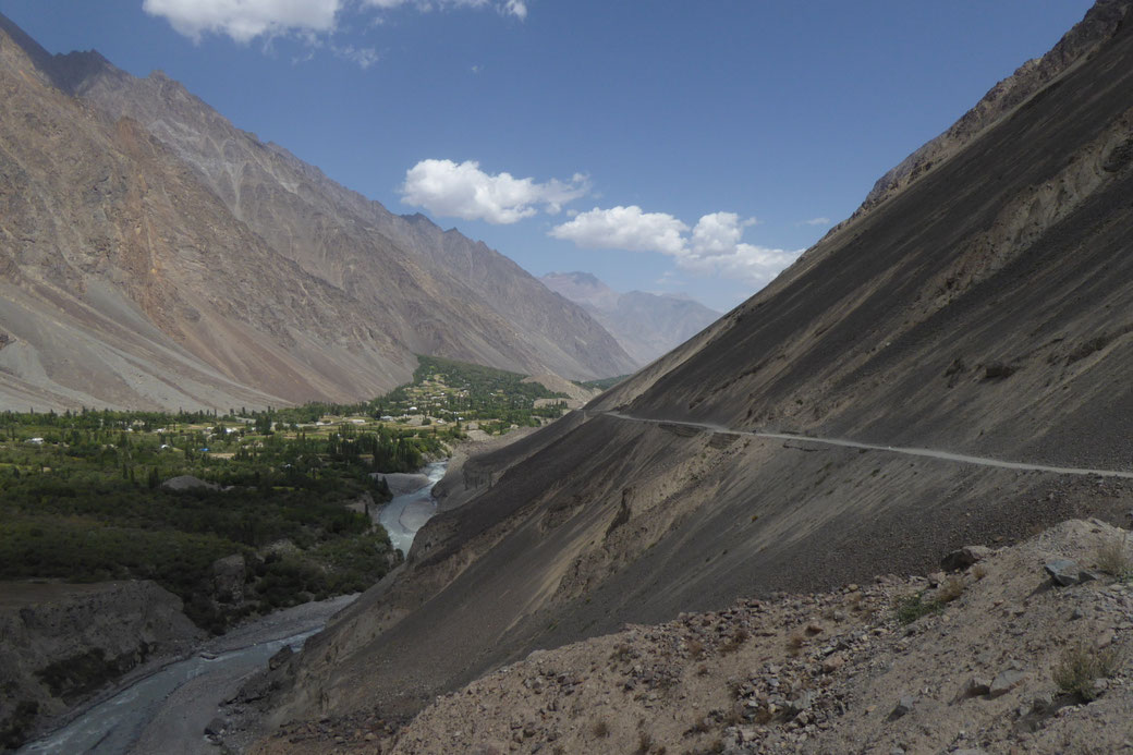 Landscape between Mastuj and Shandur pass