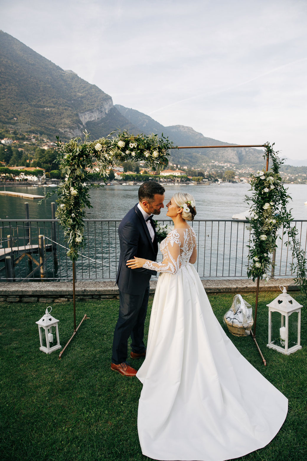Allestimento floreale matrimonio Como
