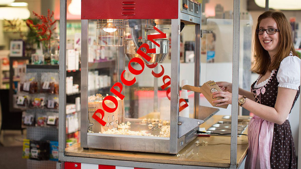 30 Jahre Kastanien Apotheke: Popcorn für alle