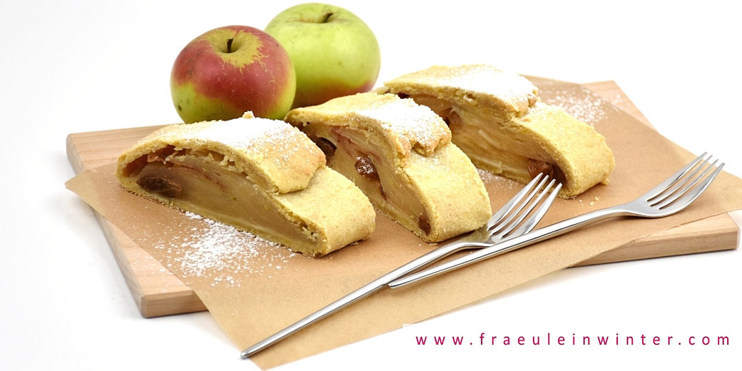 Hausgemachter Apfelstrudel | Fräulein Winter