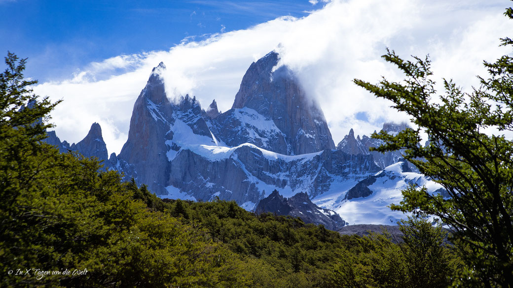 Wanderung Fitz Roy Laguna de los Tres ab Rio Electrico