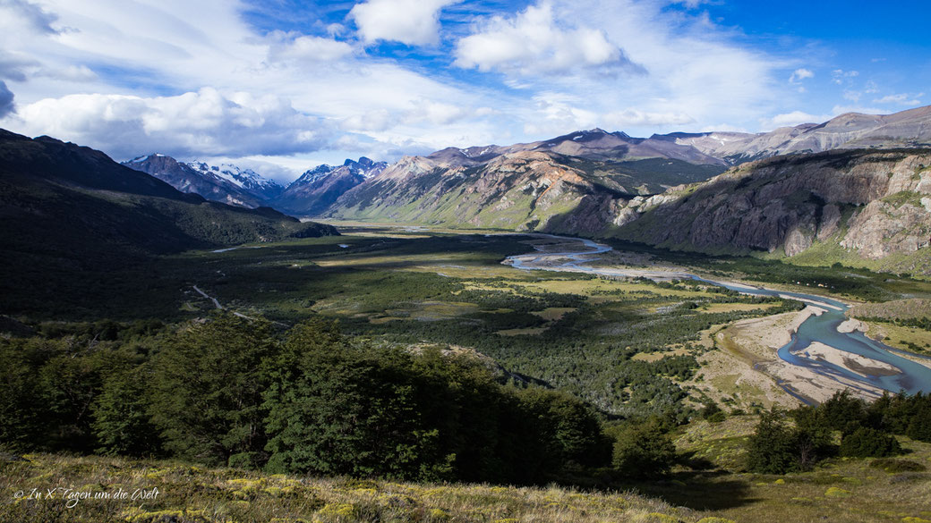 Wanderung Fitz Roy Laguna de los Tres ab Rio Electrico