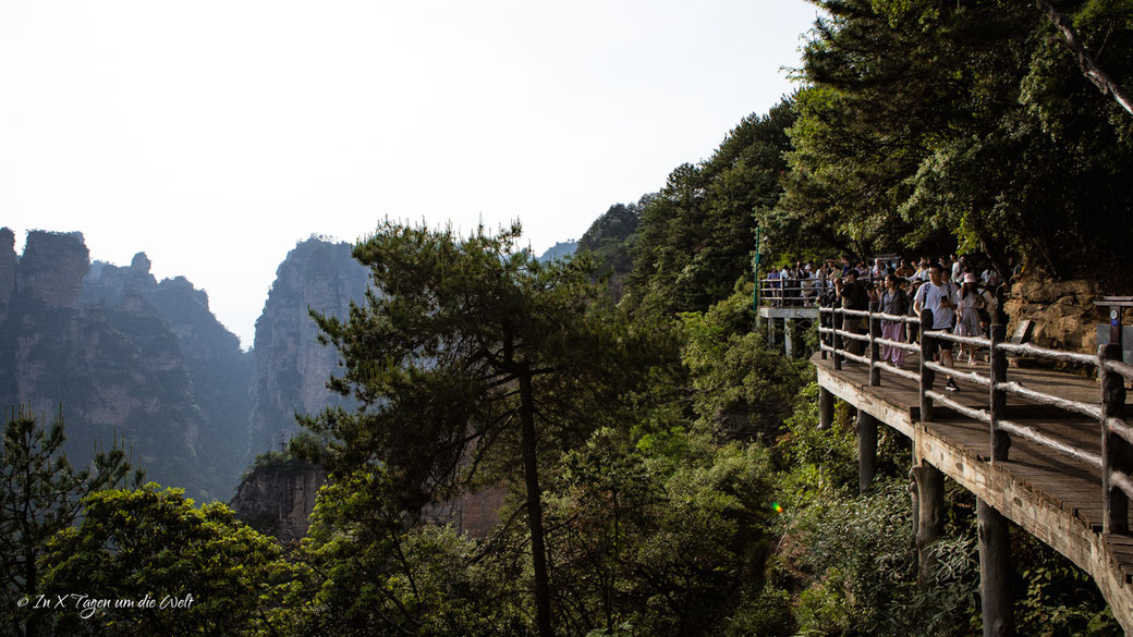 Zhangjiajie National Forest Park Avatar Berge in China