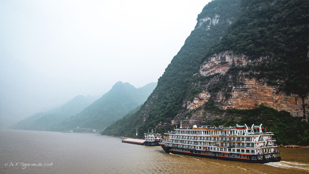 Yangtze-Kreuzfahrt in China