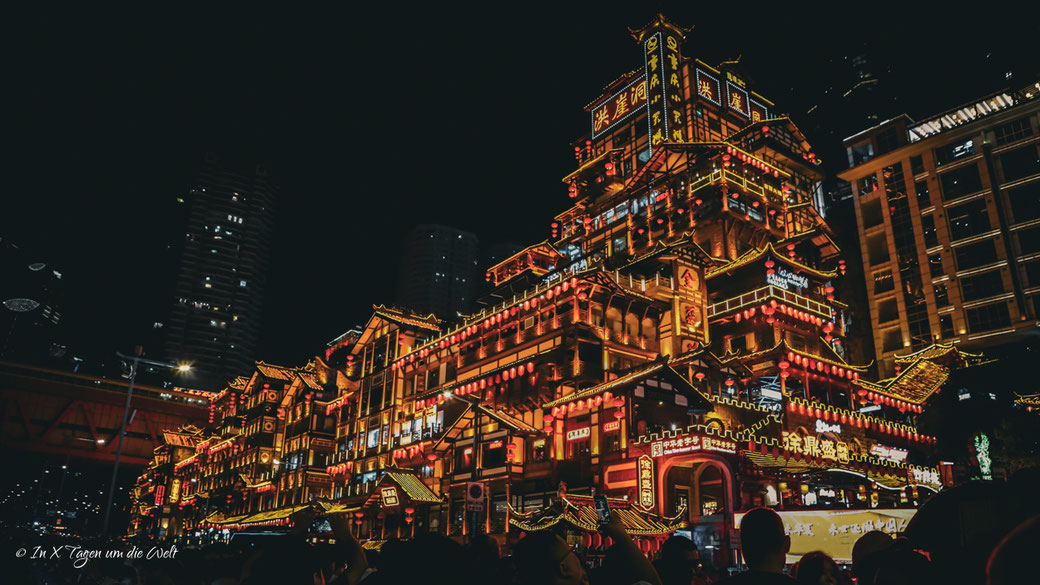 China Chongqing Sehenswürdigkeiten