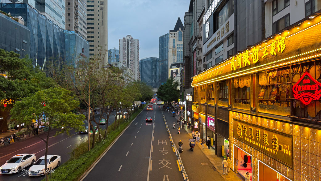 Chengdu in China Sehenswürdigkeiten