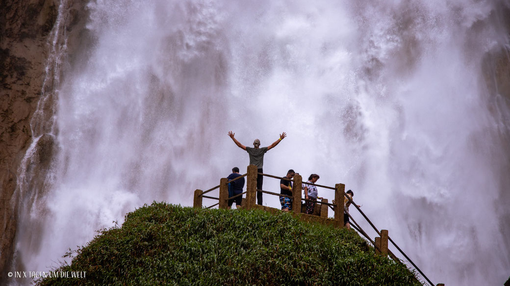 Cascada El Chiflon Wasserfall in Mexiko