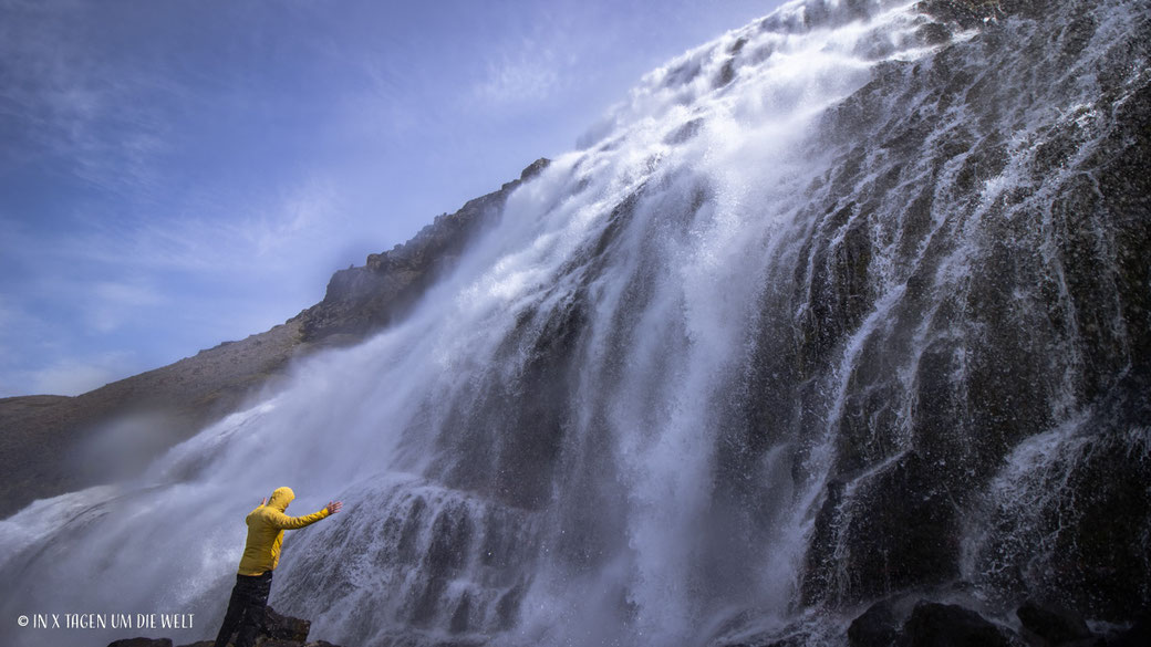 Dynjandi wasserfall island