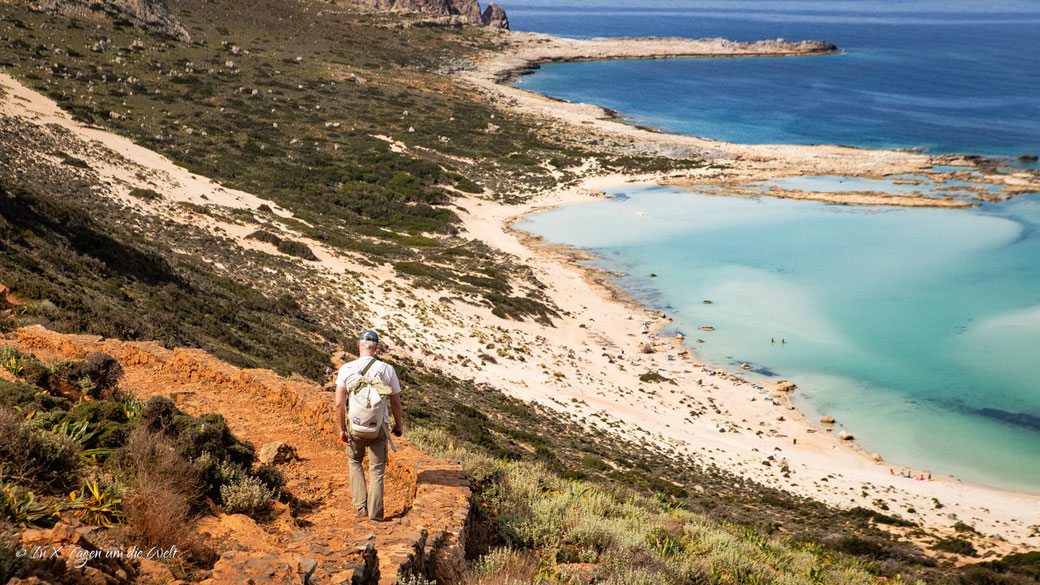 10 Tage Kreta Rundreise Mietwagen Route