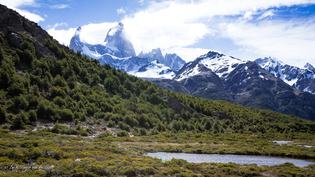 Wanderung Fitz Roy Laguna de los Tres ab Rio Electrico