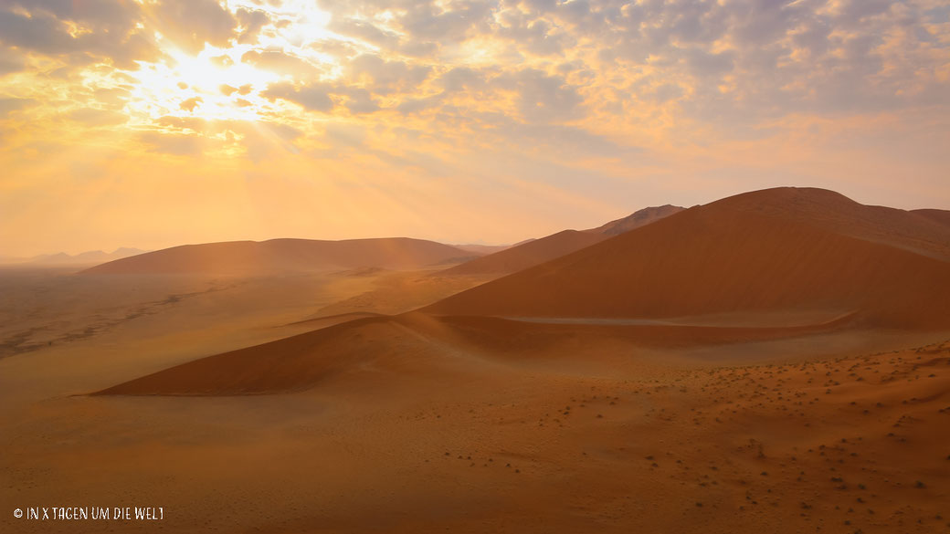 Düne 45, Namib, Sonnenaufgang, Namibia, Wüste, Afrika