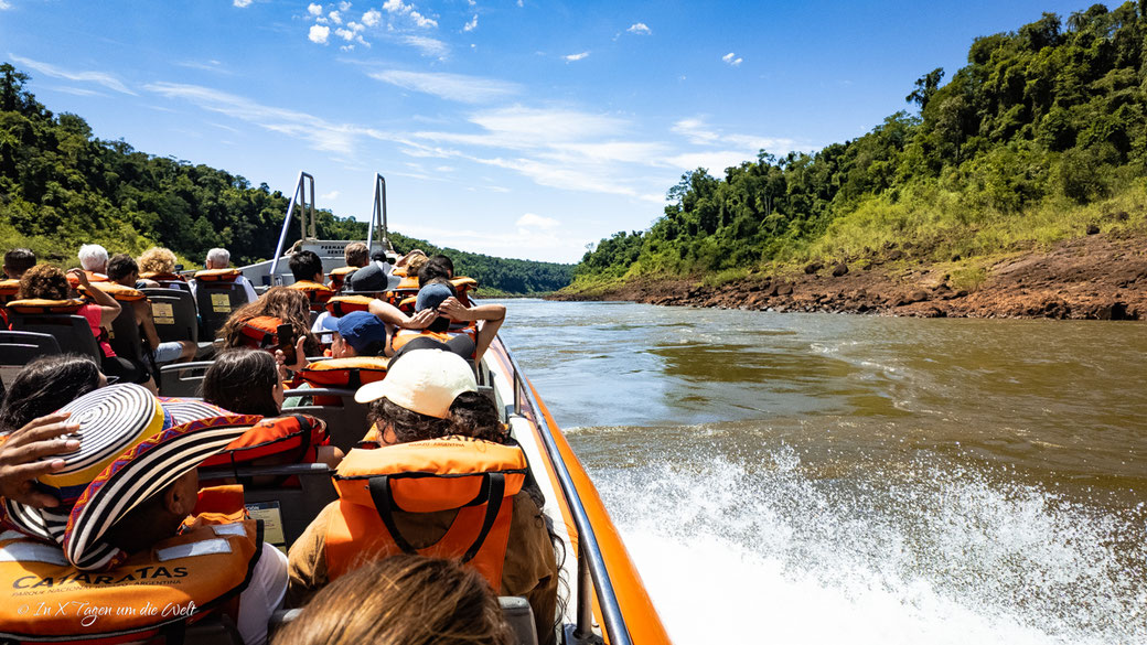 Iguazu Wasserfälle Argentinien Tipps Anfahrt Eintritt Bootstour