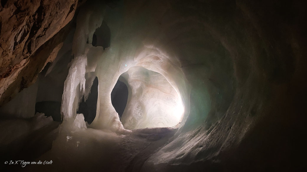 Eisriesenwelt in Werfen Salzburg Österreich