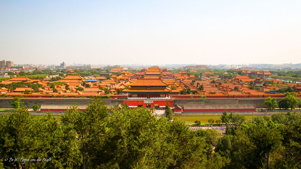 Peking Sehenswürdigkeiten Verbotene Stadt