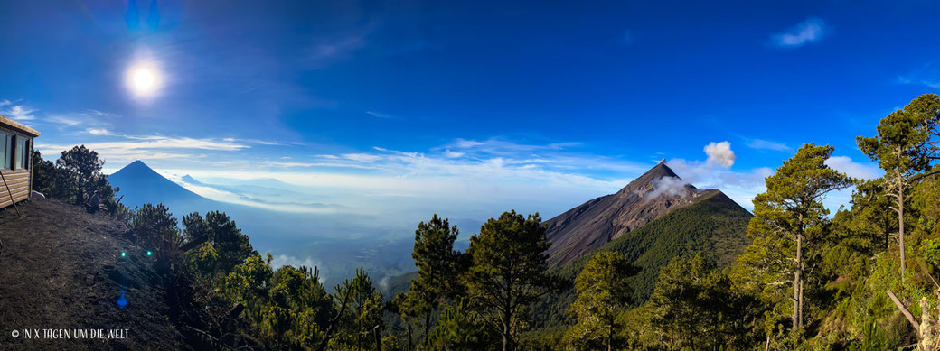 Guatemala Acatenango Vulkan