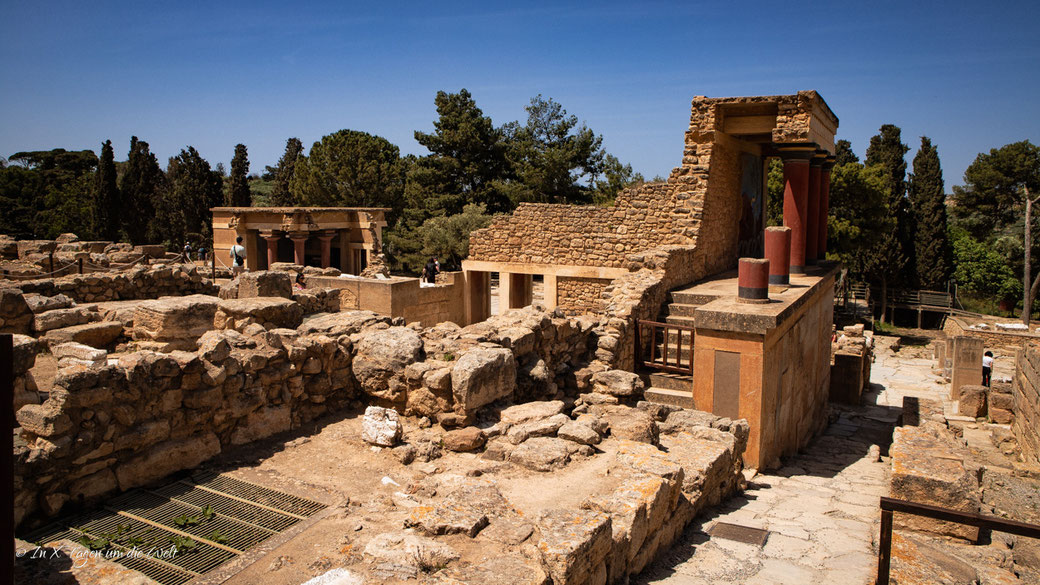 10 Tage Kreta Rundreise Mietwagen Route