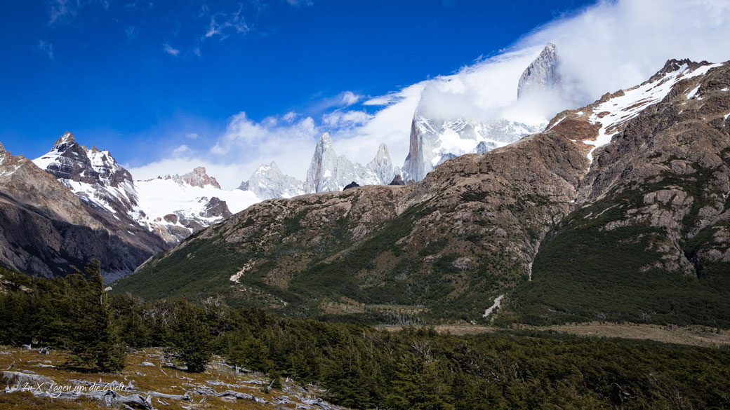 Wanderung Fitz Roy Laguna de los Tres ab Rio Electrico