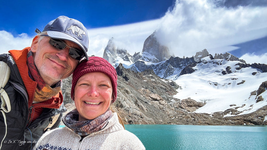 Wanderung Fitz Roy Laguna de los Tres ab Rio Electrico