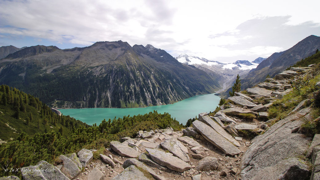 Wanderung Olperer Hütte Schlegeisspeicher Zillertal