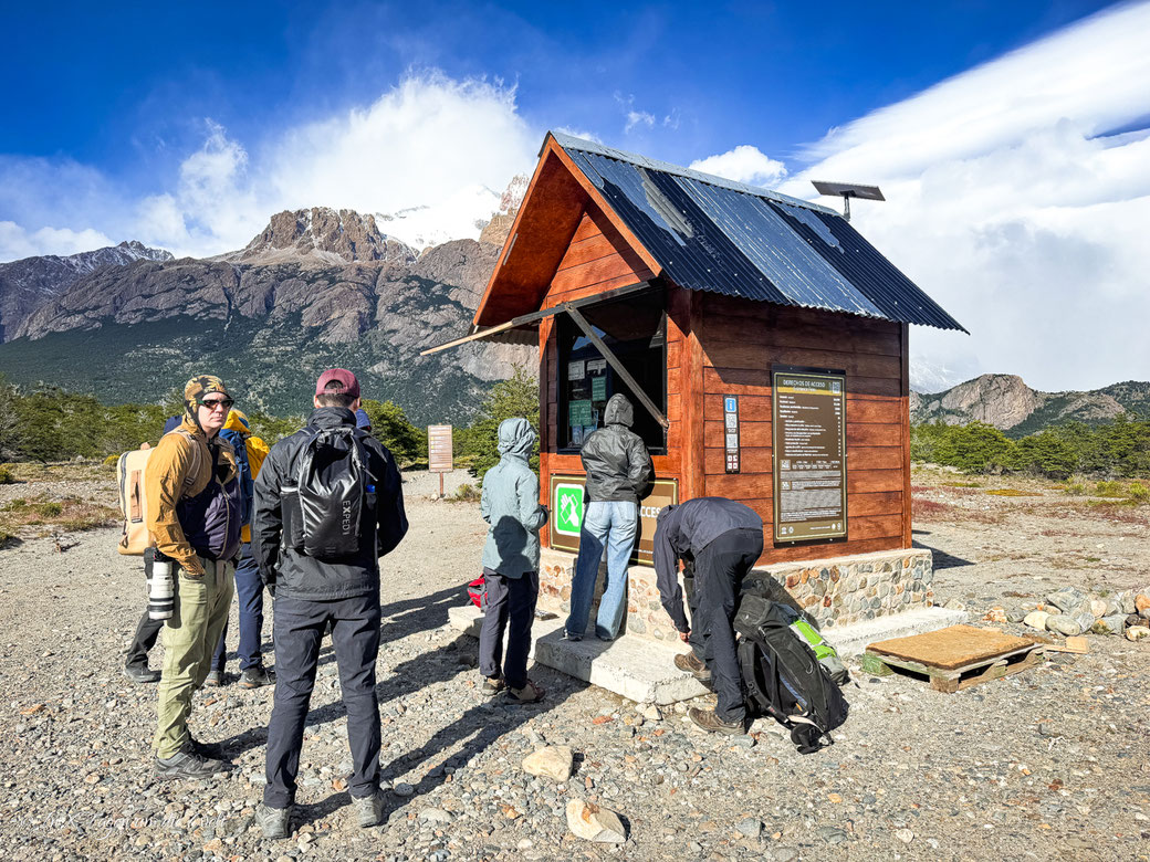 Wanderung Fitz Roy Laguna de los Tres ab Rio Electrico