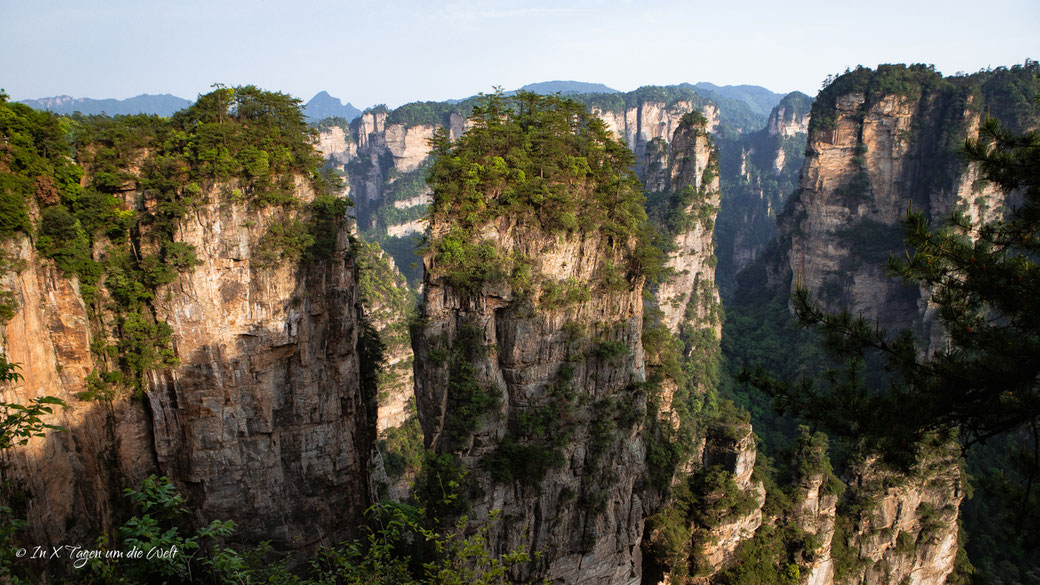 Zhangjiajie National Forest Park Avatar Berge in China