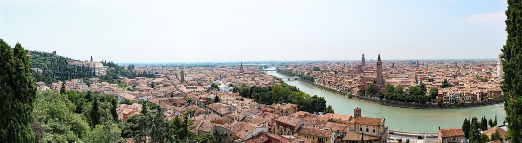 vista di Verona città