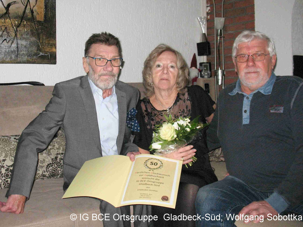 IG BCE Gladbeck-Süd: Goldhochzeit
