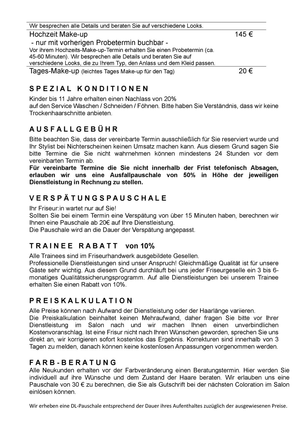 S E R V I C E P R E I S E Gabriel Galozis Webseite