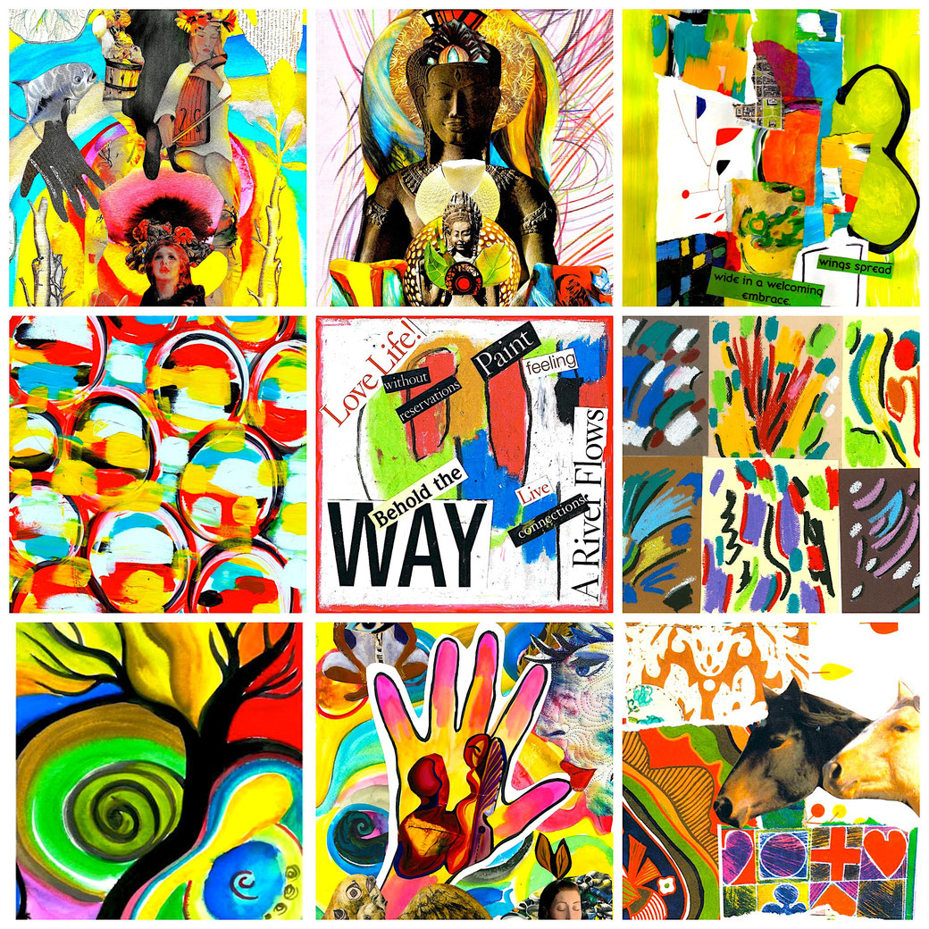 Love Your Creativity Therapuetic Art Live Workshop Series Feb 19th