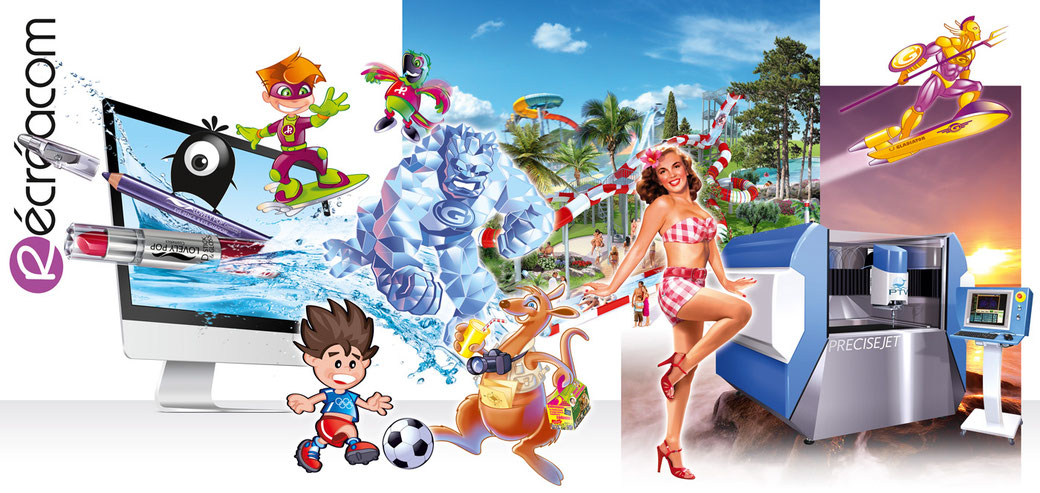 Illustrateur à Montpellier | Christophe HOULES | Studio Récréacom