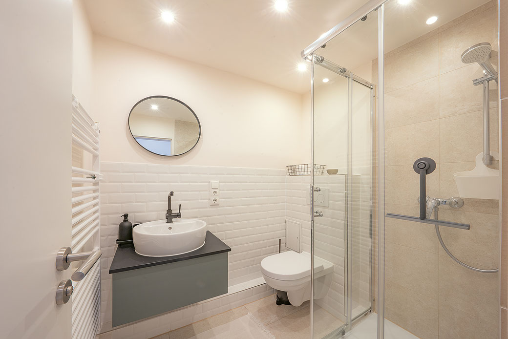 MEERPAUSE Apartment - Nordlicht - Badezimmer